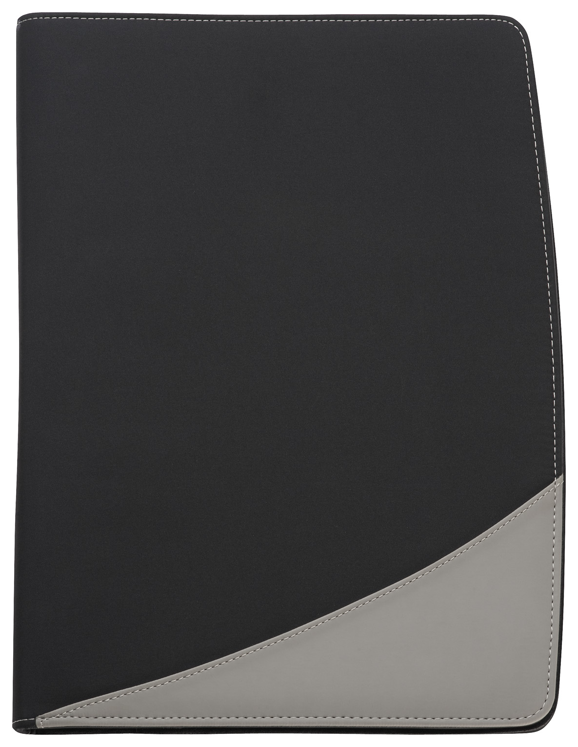 A4 Zippered Compendium - Grey