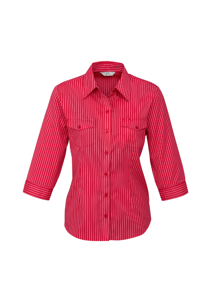 Ladies Cuban 3/4 Sleeve Shirt
