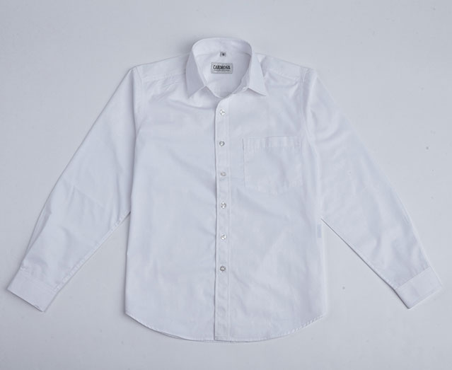 L/S Girls poplin blouse