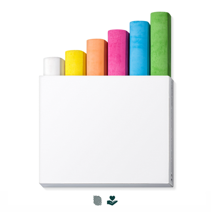 133622 – Staedtler Assorted Sidewalk Chalk Set