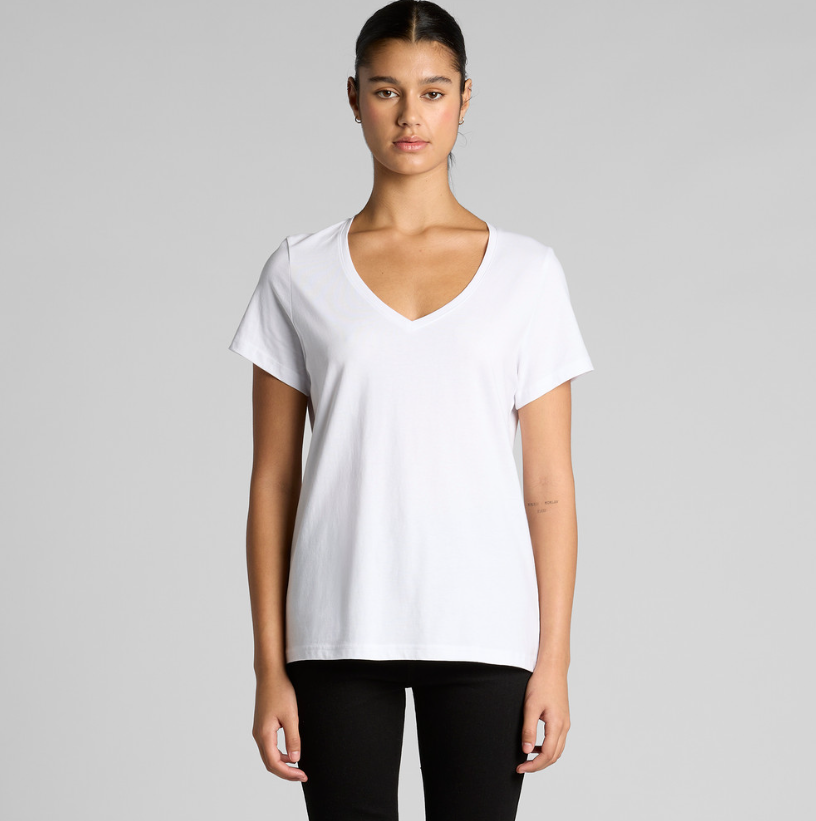 AS Colour Women’s Maple V Neck Tee 4023